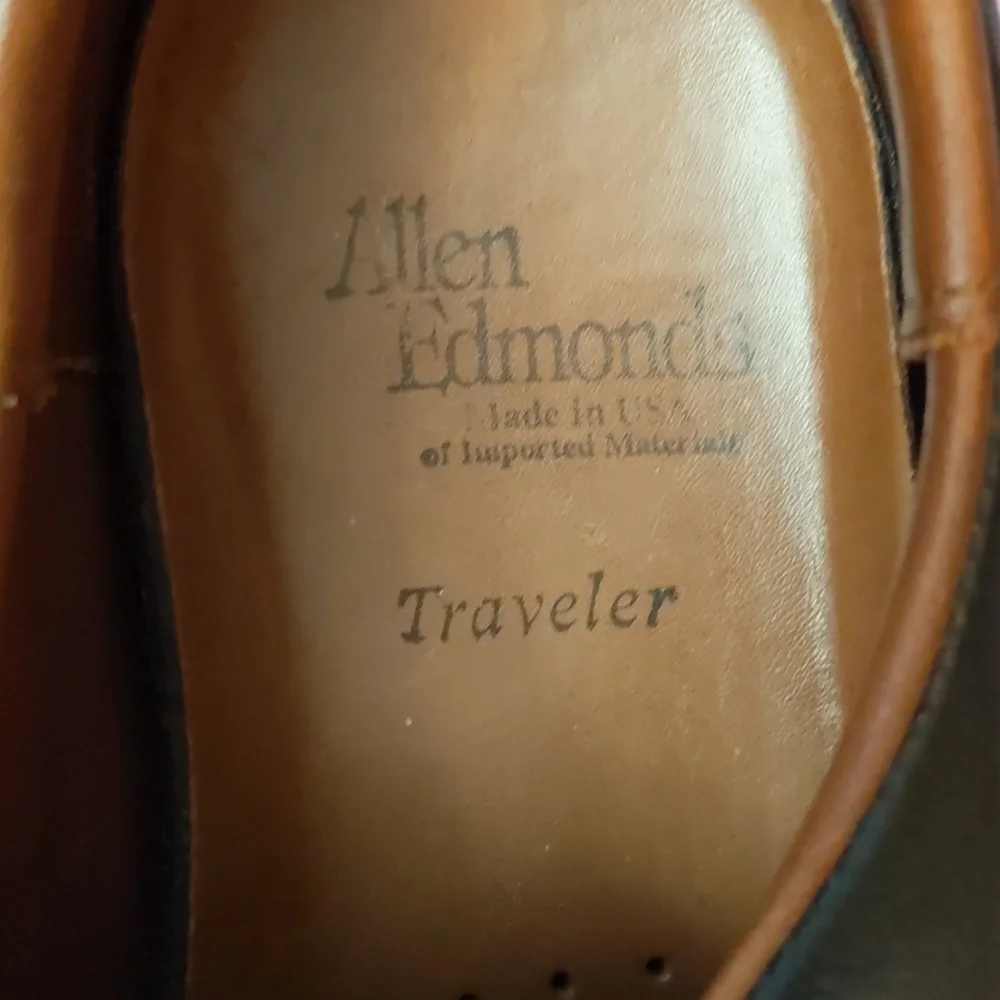 Allen Edmonds Traveler Sneaker Style Oxford Men 13B Black Brown 76007